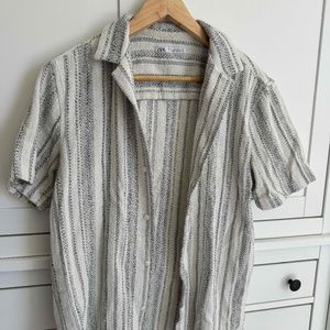 Men's Zara button up shirt